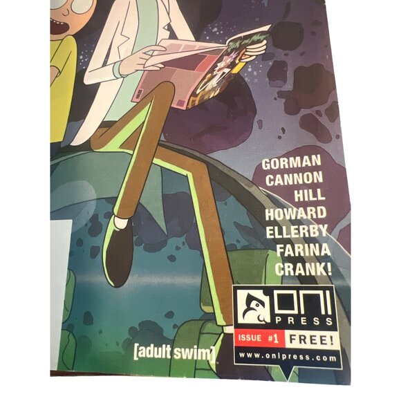 Rick & Morty Free Comic Book Day Issue #1 Kim Grim Reaper Oni Press 2017 - Picture 2 of 5